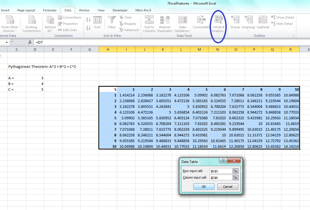 7 Excel Functions And Features To Know 9495