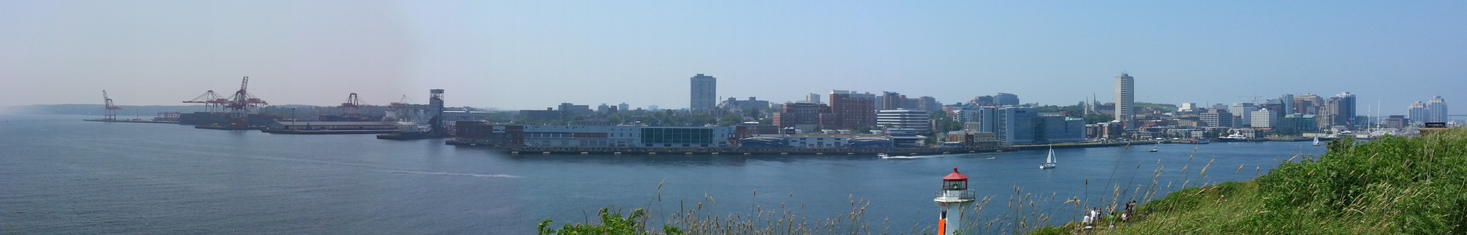 Panorama of Halifax from George's Island