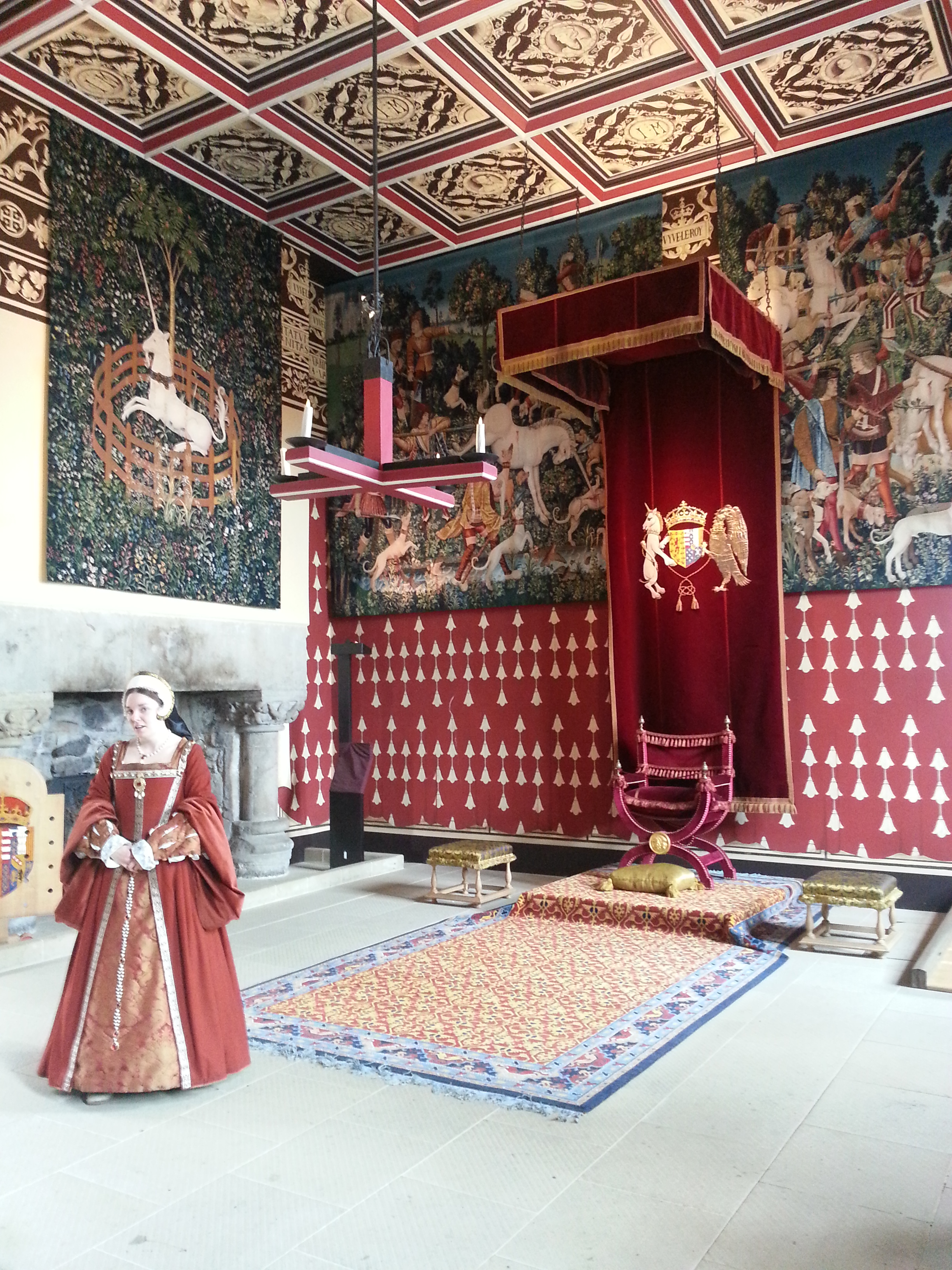 Tapestries and history lessons at Stirling Castle