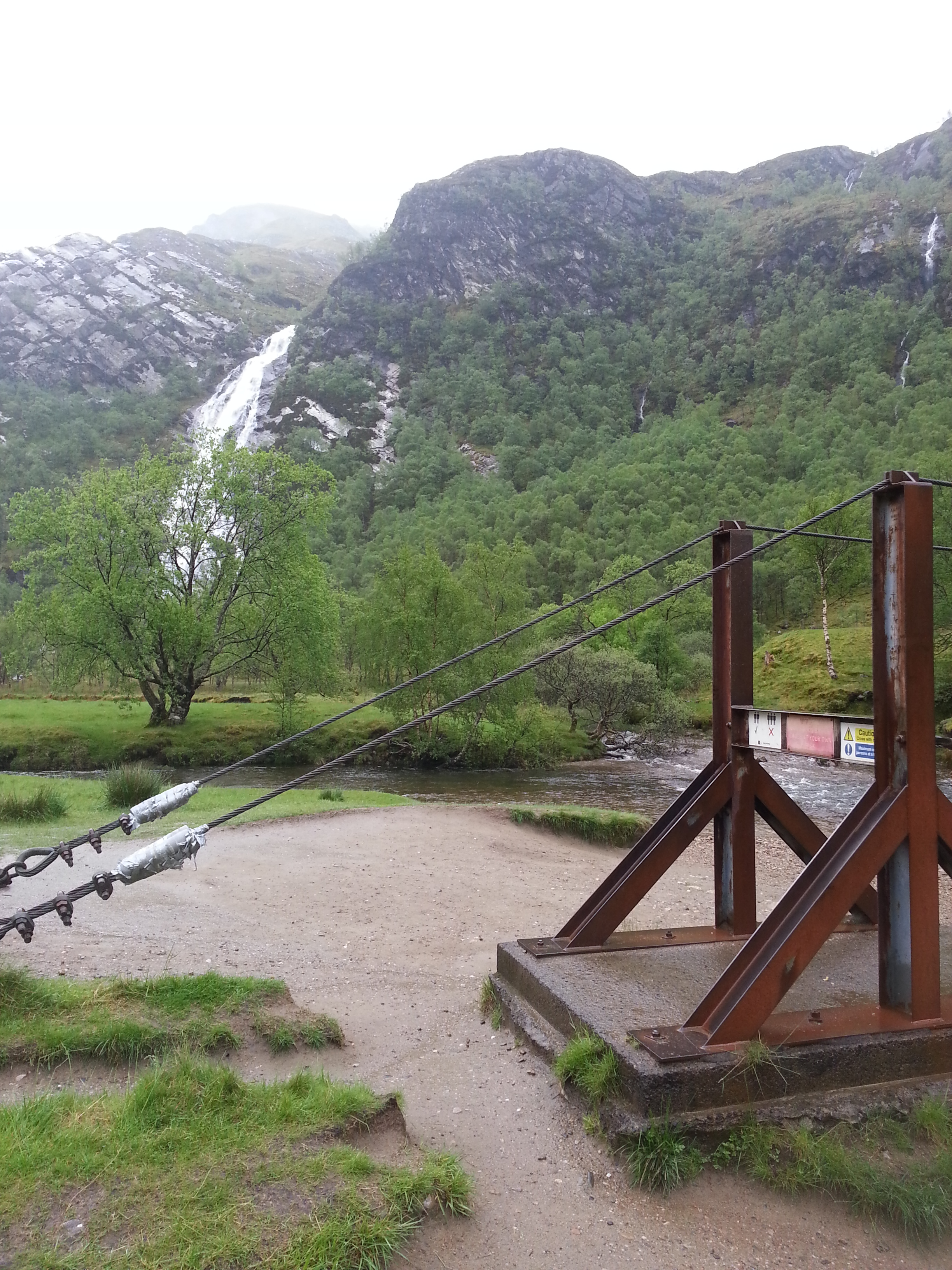 Steall Falls in Glen Nevis