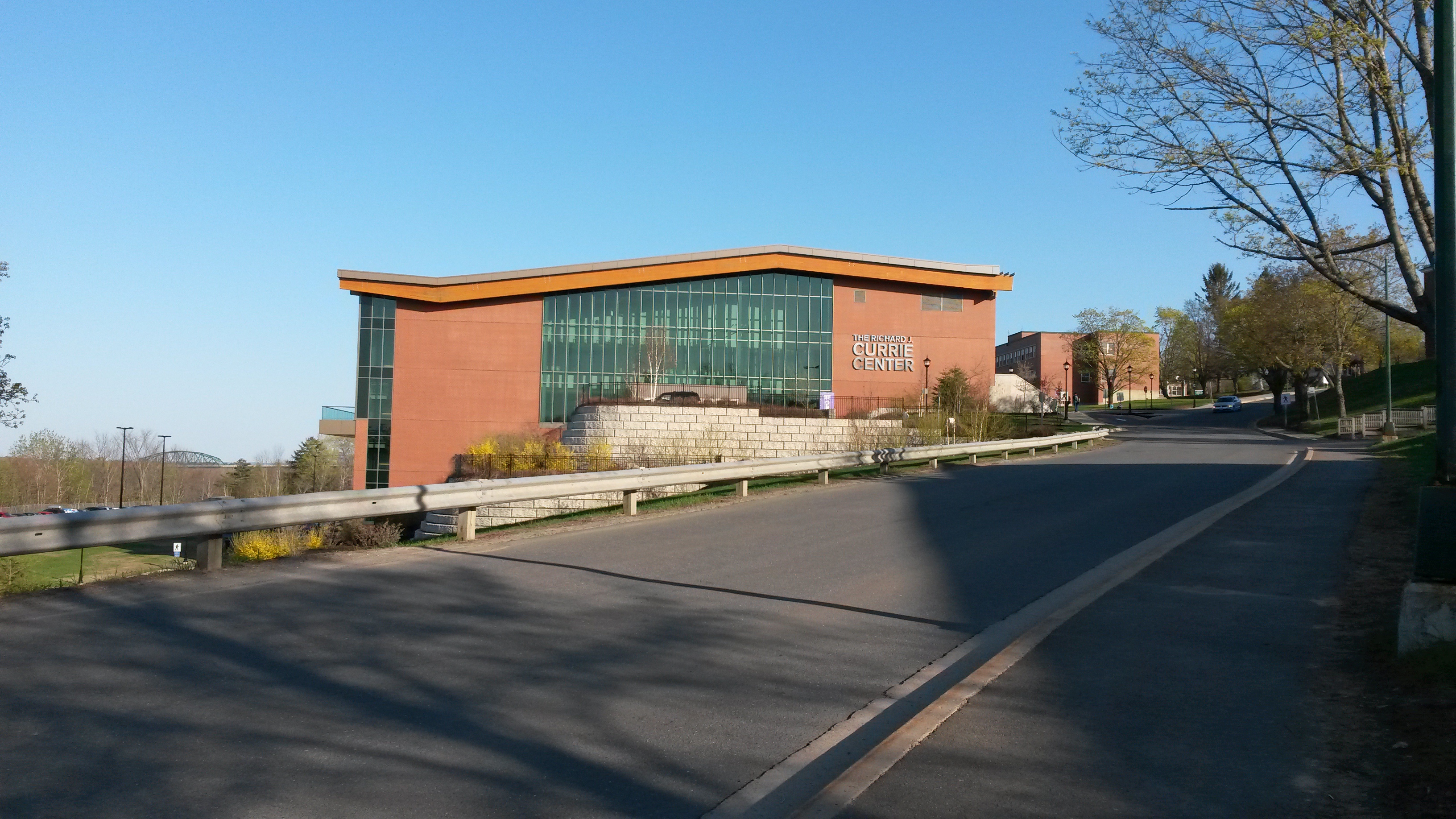 The venue: Currie Center at UNB