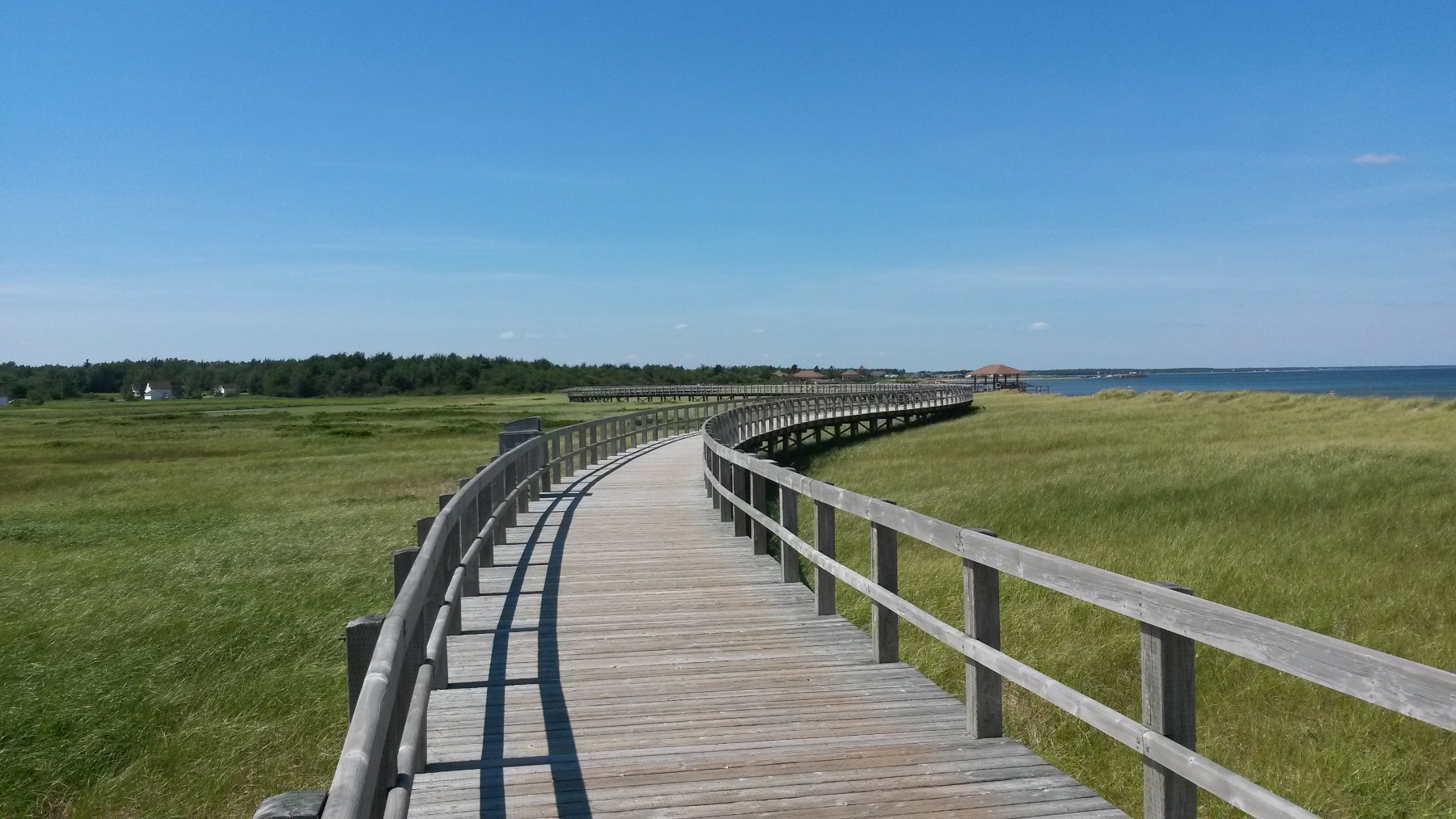 On the boardwalk