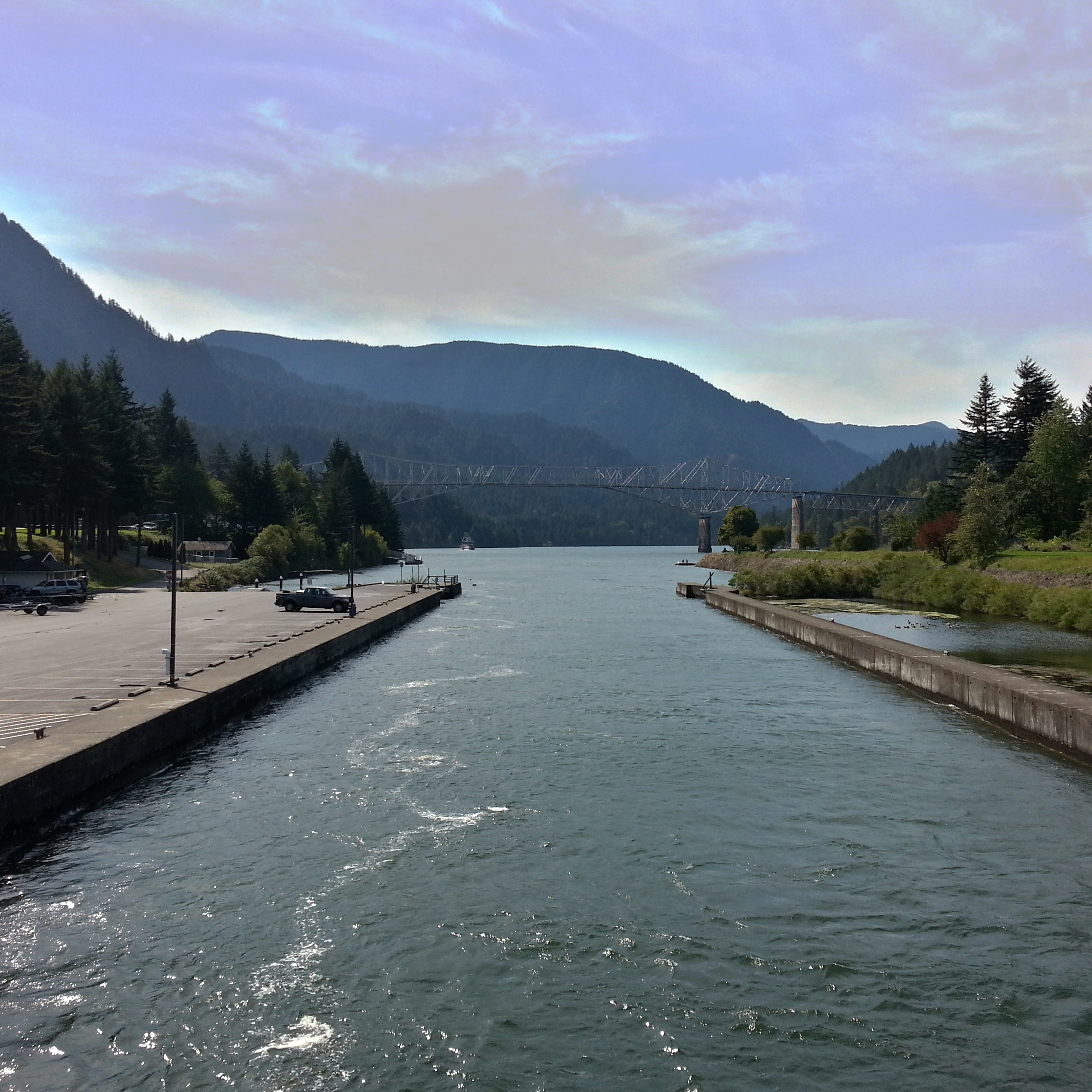 Bridge of the Gods over the Columbia River