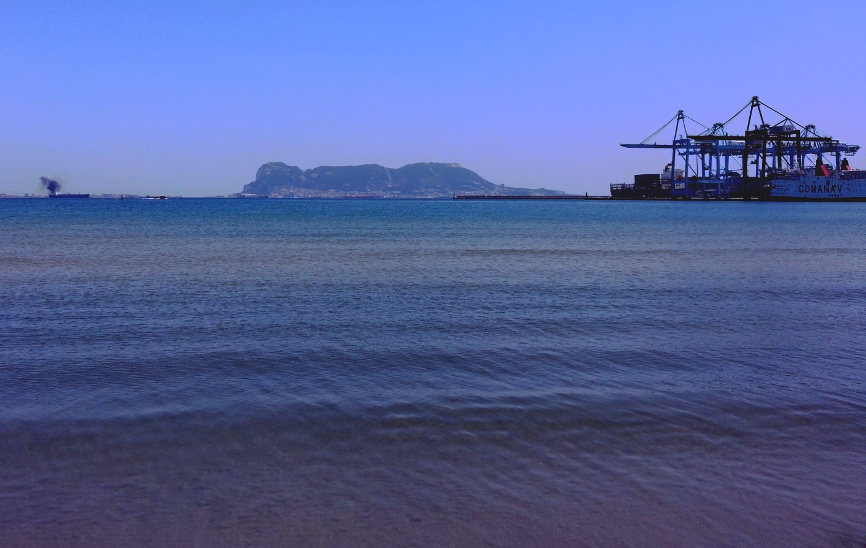 Gibraltar from Algeciras