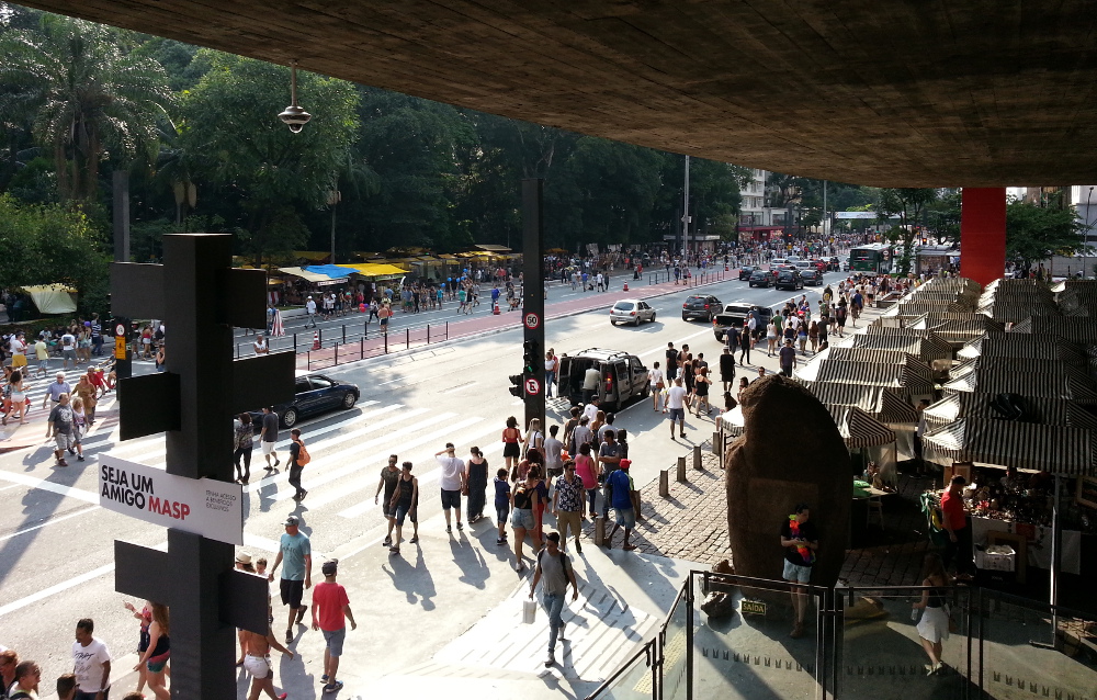 View from MASP