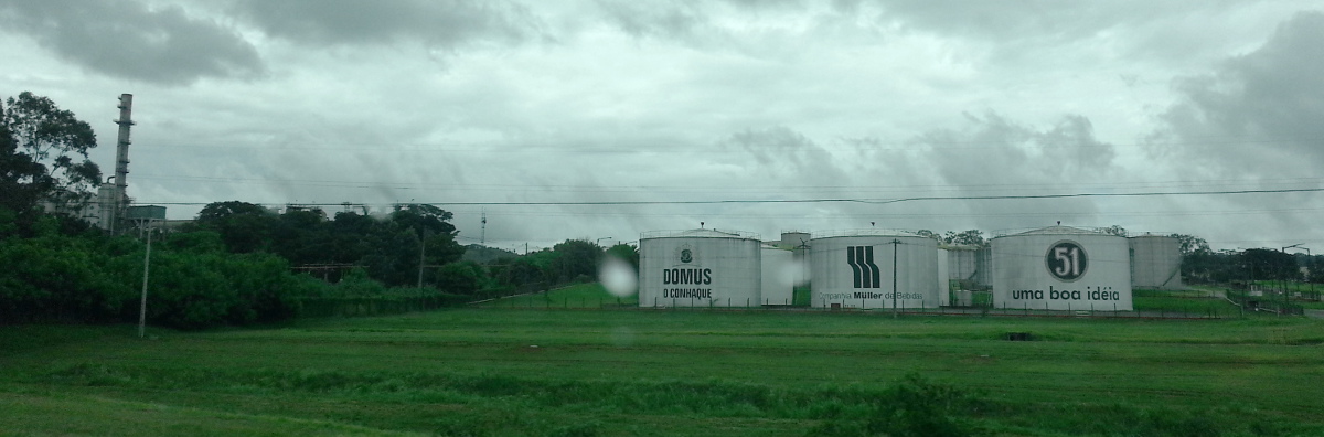 Cachaça tanks