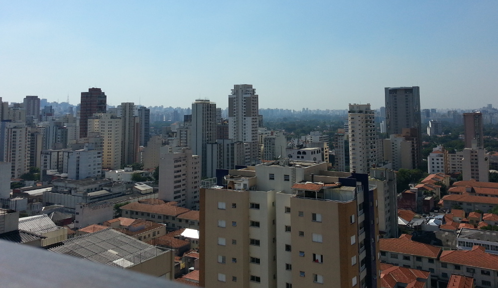 SP skyline, from hotel rooftop patio