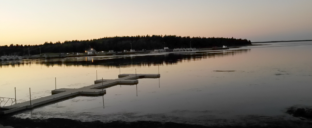 Loggiecroft Wharf, across from Ryan's canoe rental shop