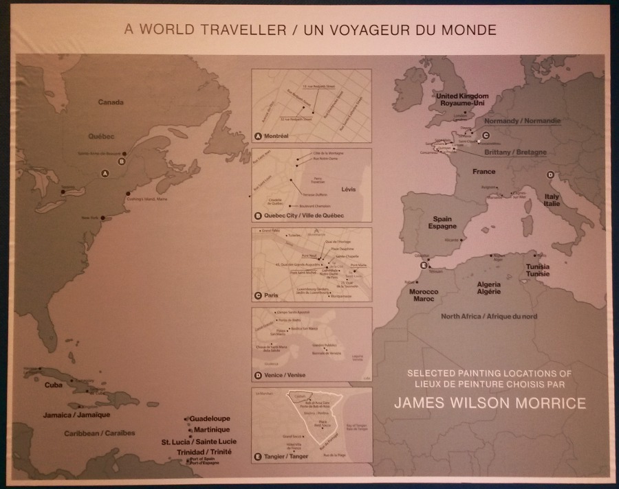 James Morrice travels