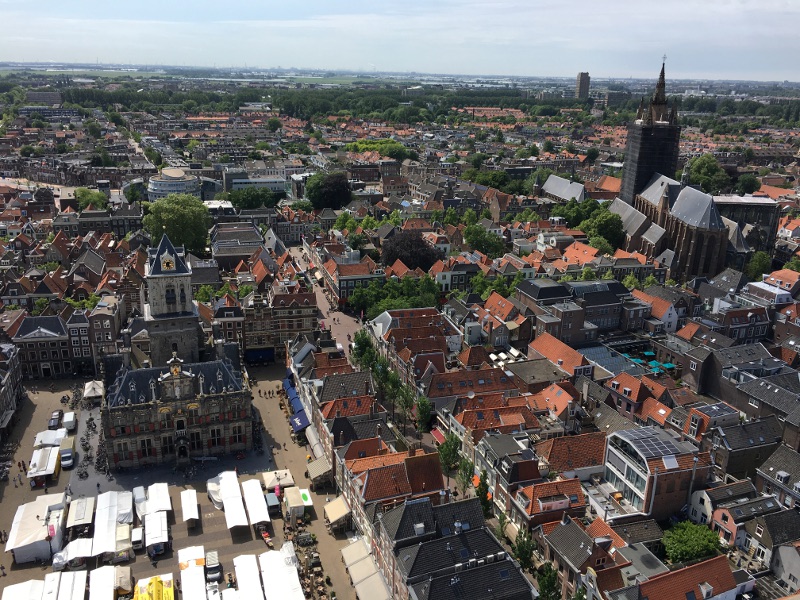 Delft from the Nieuwe Kerk