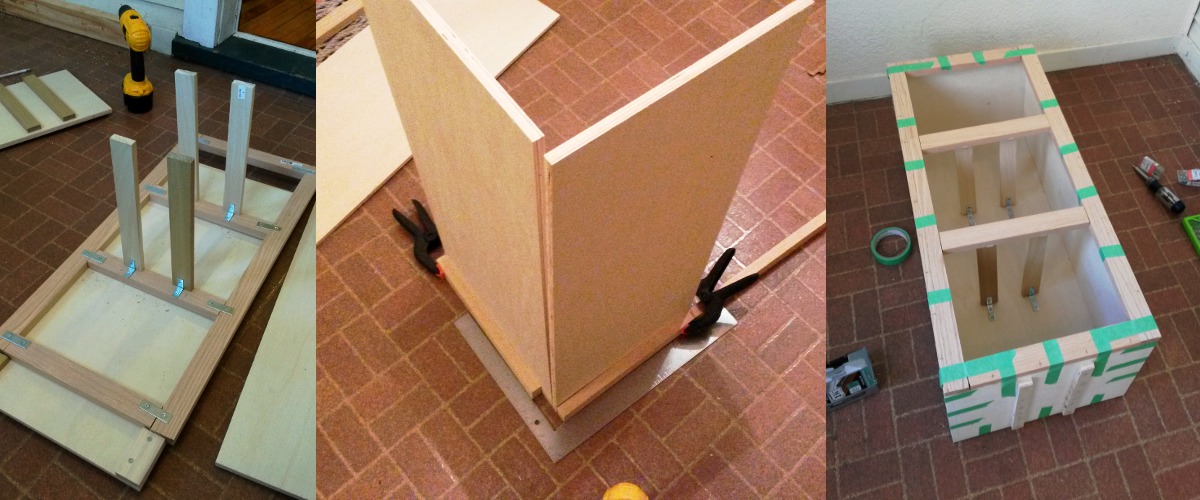 Construction of cabinet